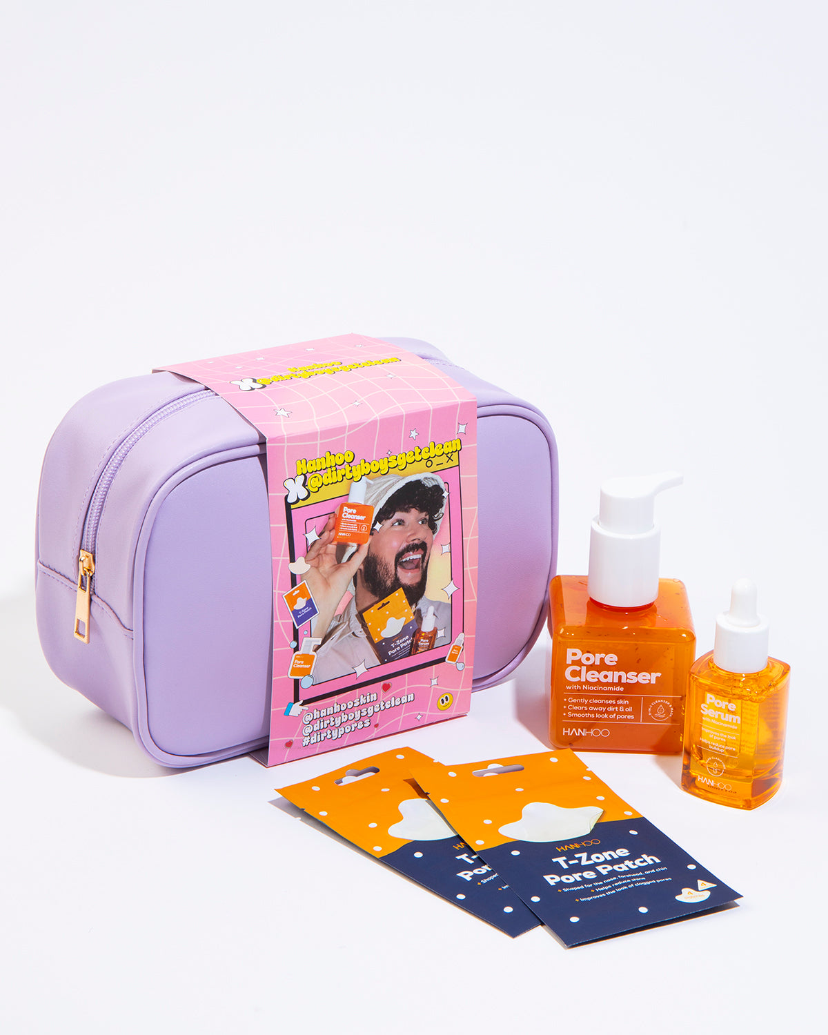 Hanhoo x @dirtyboysgetclean Pore Kit